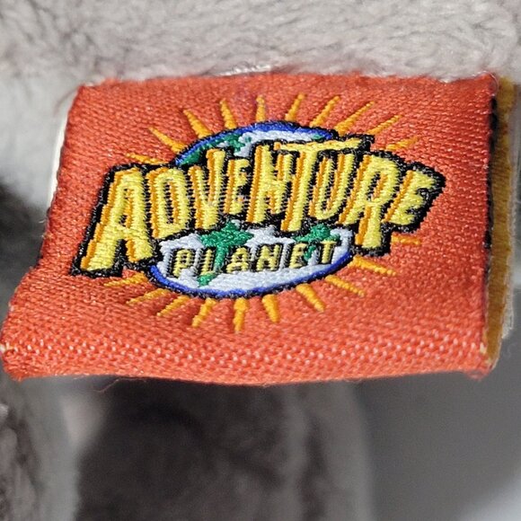 Adventure Planet Triceratops Dinosaur 13 inch Plush Blue Gray Stuffed Animal Toy - Picture 8 of 9